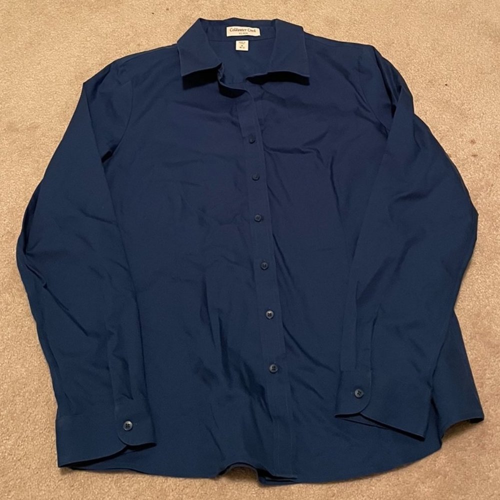Blue Collar Button-Down Shirt